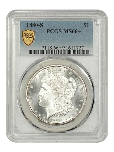 1880-S $1 PCGS MS66+ - モルガン・ダラー 217,250円