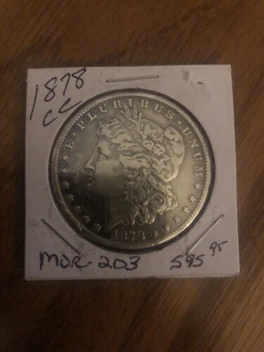 1878年CCモルガン銀貨（1.00ドル）