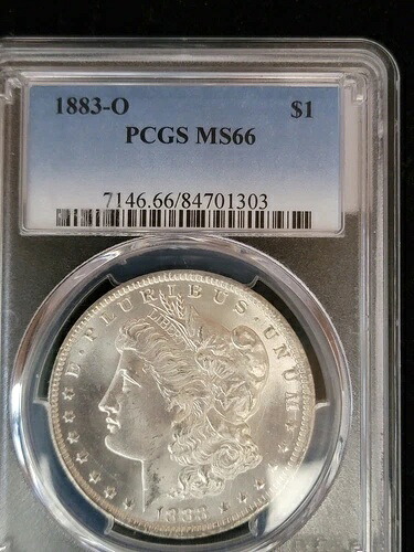 1883 O $1 PCGS MS66 84701303