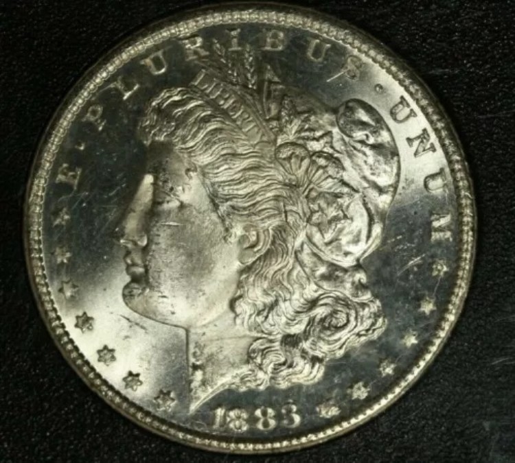 1883-CC モルガン銀貨 NGC MS64 PL プルーフ、G.S.A 相当、スーパー