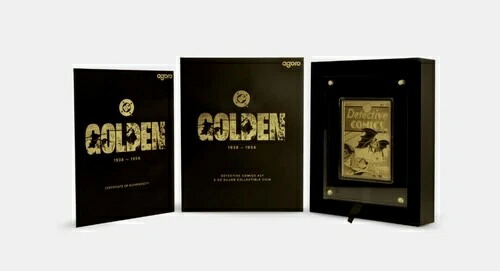2025年ニウエ5オンス銀貨 $10 DCゴールデン90周年 探偵コミックス#27