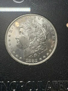 1882年 未流通銀貨 カーソンシティ