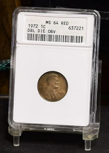 1972年リンカーンセント - DDO - ANACS MS64 レッド (#55648-L)