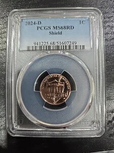 2024-D リンカーンセント PCGS MS68RD ペニー