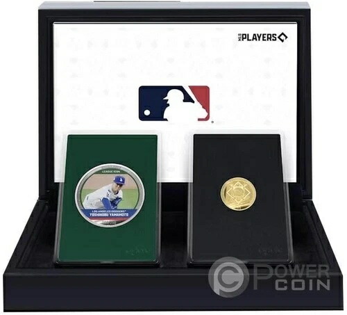 MLB ミステリーボックス トレーディングコイン 未開封ボックス 2枚入り ニウエ 2025