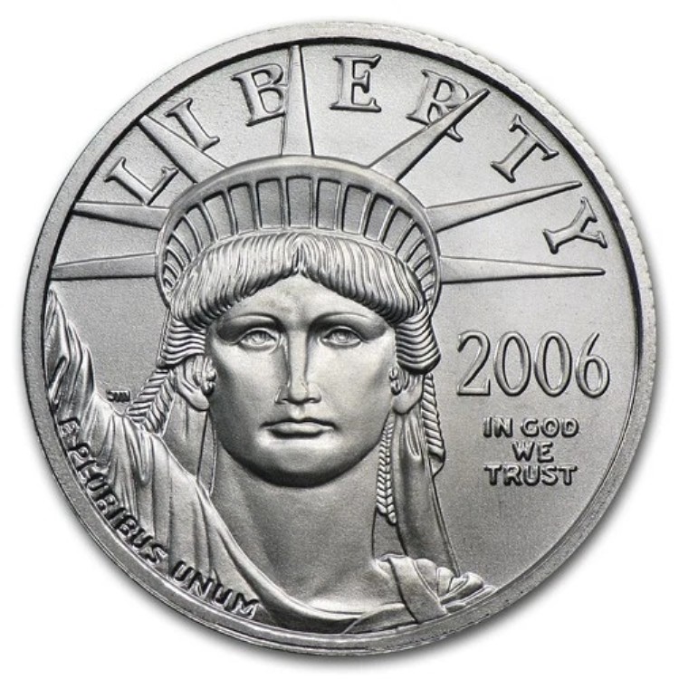 2006年 1/4オンス アメリカン プラチナ イーグル BU