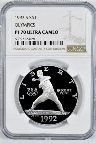 1992年オリンピック野球ボール NGC PF70??完璧な品質?? 226,600円