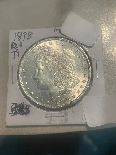 1878 Rev 79 モルガン ダラー 高品質美品 私の出品リストをぜひご覧ください ??