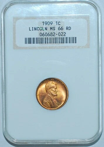1909 NGC MS66RD レッドリンカーンウィートセント 216,150円