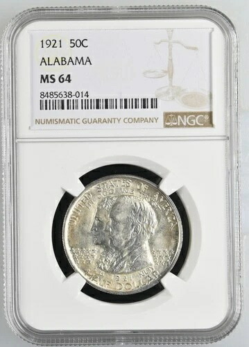 1921 クラシック記念アラバマ100周年記念 NGC MS-64 アラバマ
