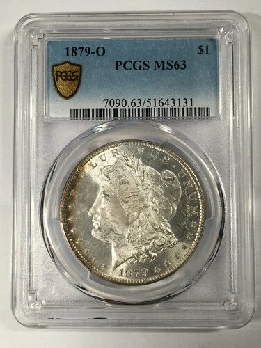 1879-O モーガン シルバードル PCGS MS63 07XAD25｜WORLD RESOURCE【KING店】