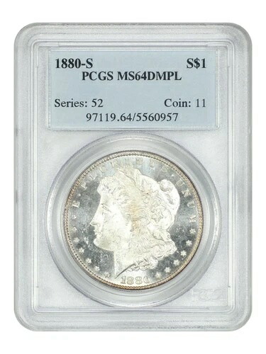 1880-S $1 PCGS MS64DMPL - モルガン・ダラー