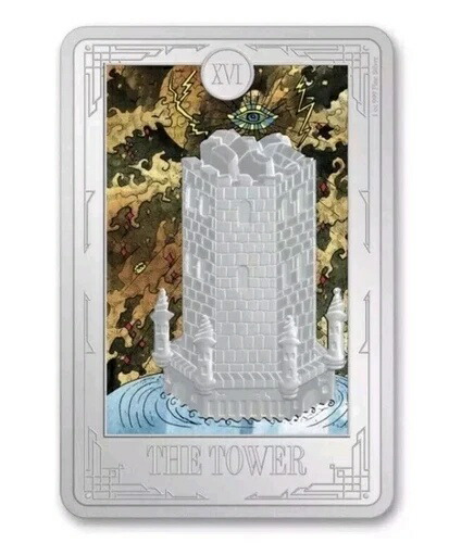 楽天市場】2024年 ニウエ タロットカード 月 1オンス シルバー