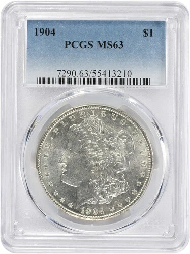 1904年 モルガン銀貨 MS63 PCGS|WORLD RESOURCE【KING店】