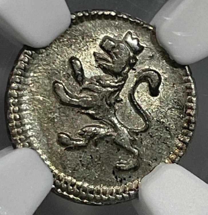 1799 PTS ボリビア 1/4 レアル KM# 82 NGC MS 63
