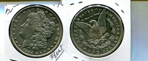 1894年 O モーガン シルバー ドル オー BU 3866T