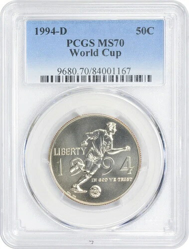 1994-D ワールドカップ記念ハーフドル MS70 PCGS｜WORLD RESOURCE【KING店】