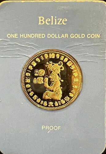 1978年ベリーズ100ドル金貨プルーフKM51｜WORLD RESOURCE【KING店】