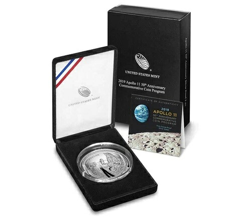 2019年 アポロ11号 50周年記念 5オンス プルーフ銀貨 5オンス｜WORLD RESOURCE【KING店】