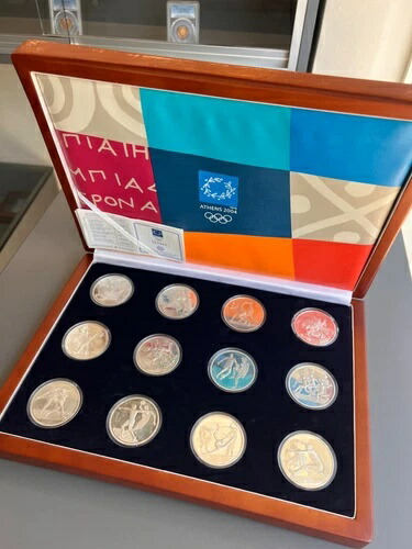 2004年オリンピック銀貨セット ギリシャ