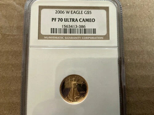 2006 W $5 アメリカン ゴールド イーグル ゴールド pf70 UCAM NGC｜WORLD RESOURCE【KING店】