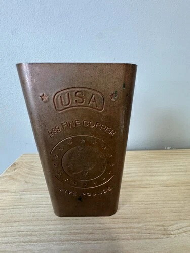 楽天市場】純銅 銅バー 1ポンド (16オンス 453g) 銅 純銅バー 純銅