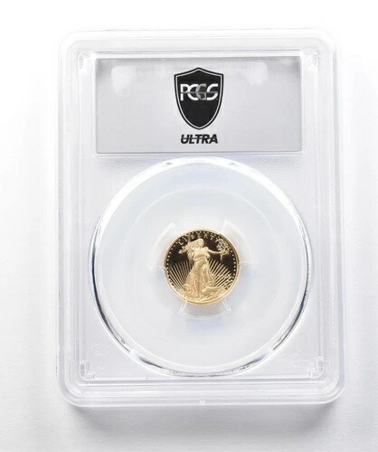 2023-W 5ドル アメリカン ゴールド イーグル 1/10オンス 0.1オンス ゴールド PR70 PCGS ウルトラブレイク *9968