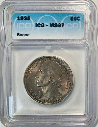1935年 ICG MS67 ブーン記念ハーフドル｜WORLD RESOURCE【KING店】