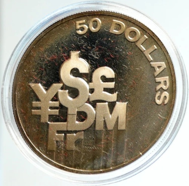 1980年 シンガポール国際金融センター PRF 10ドル銀貨 i103116|WORLD RESOURCE【KING店】