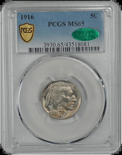1916年 バッファロー PCGS (CAC) MS 65|WORLD RESOURCE【KING店】