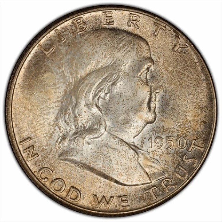 1950年 50セント PCGS MS 66 FBL CAC