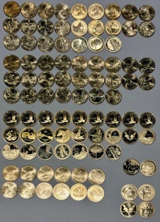 2000 - 2025 サカガウィア ネイティブアメリカン 96 コイン PDS +W セット w18 特別発行コイン