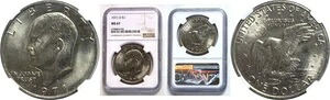 1971-D 1ドル アイゼンハワードル NGC MS-67｜WORLD RESOURCE【KING店】