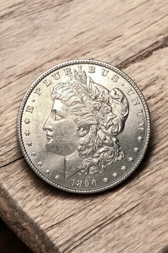 1890-P モルガン銀貨 約未使用 プルーフ状 234,630円