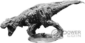 ゾンビ T-REX 5オンス シルバー像