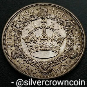 SCC グレートブリテン UK 1 クラウン 1927年。プルーフ .500 銀 1 ドル硬貨。KM#836。｜WORLD RESOURCE【KING店】
