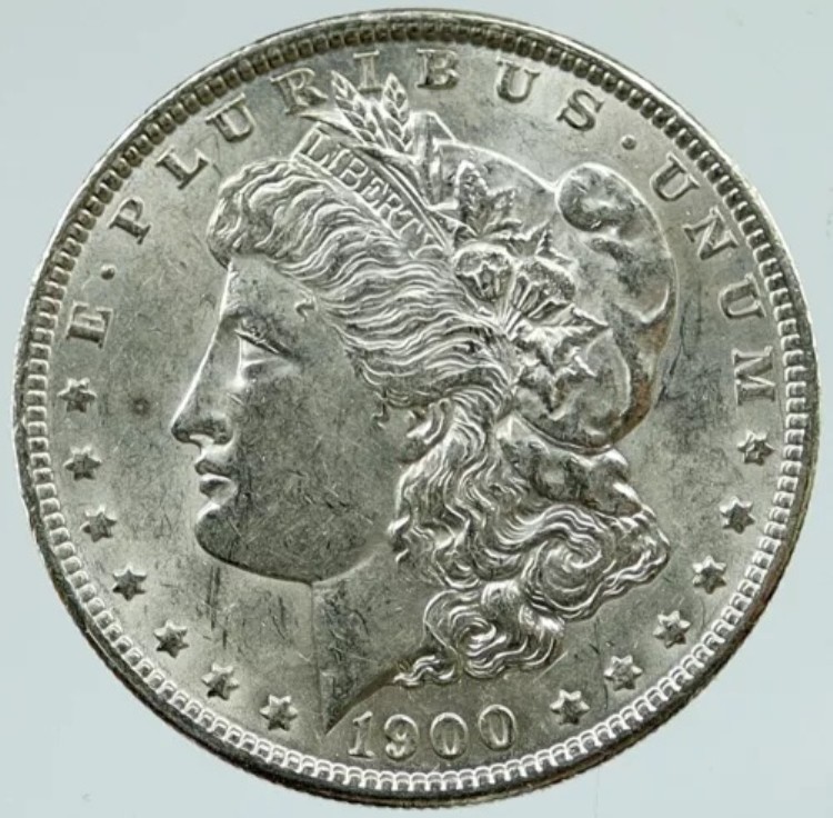 1900年 アメリカ合衆国 イーグル オールドシルバー モルガン USドルコイン i117039