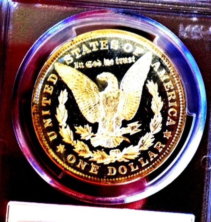 モルガン銀貨 1921年 P PCGS MS 62 PL++++ モンスターミラールックス DMPL レア