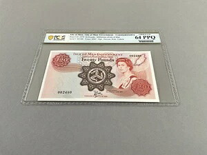 マン島 20ポンド P-32 1979 PCGS 64 PPQ