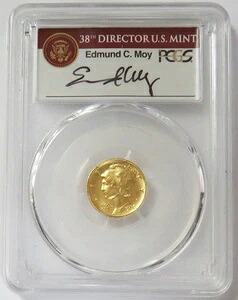 2016年 W ゴールド マーキュリー ダイム MOY サイン入り 100周年記念 PCGS SP 70 ファーストストライク
