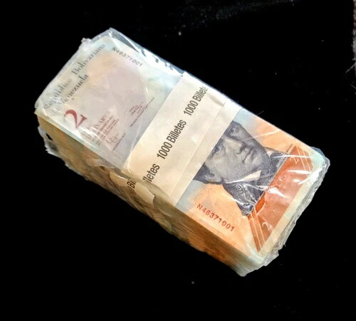 楽天市場】ベネズエラ紙幣 【証明書付】 100万ボリバル ベネズエラ