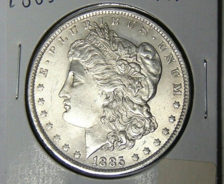 1885-O モルガン銀貨 ニューオーリンズ造幣局コイン（52521）