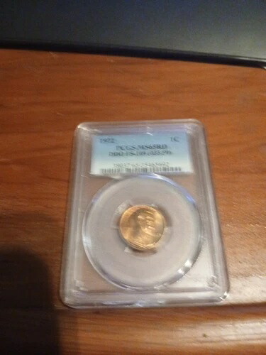 1972年リンカーンセント PCGS MS65RD DDO FS-109