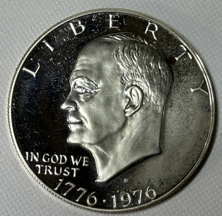 1776-1976年 S アイゼンハワー 1ドル 米国造幣局発行 プルーフ 200周年記念コイン 新品同様