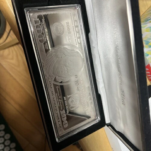 2002年銀貨証明書 1/4ポンド