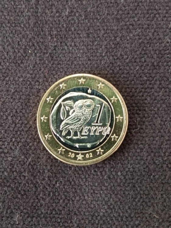 2002 ギリシャ 1 EURO 完璧な状態 (第 1 マップ)｜WORLD RESOURCE【KING店】