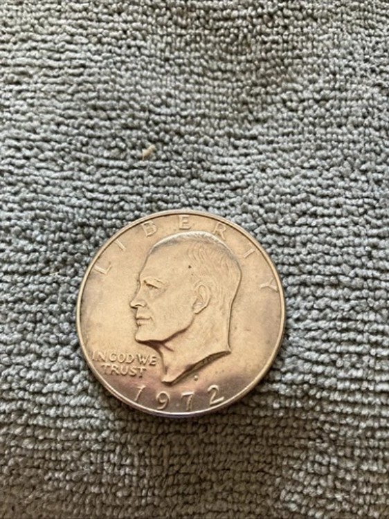 楽天市場】1972 アイゼンハワー ドル、D フィルド ミント マーク