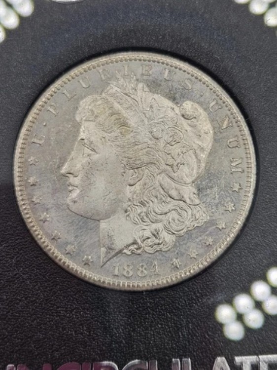 1884-CC モルガン銀貨 GSA ホード