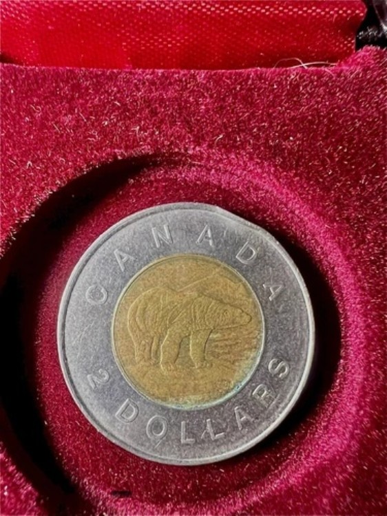 楽天市場】1996 カナダ 2 ドル硬貨クイーン エリザベス 2 世 & Polar