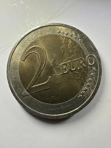 希少な2ユーロ硬貨 ドイツ 2002年 コイン文字 G